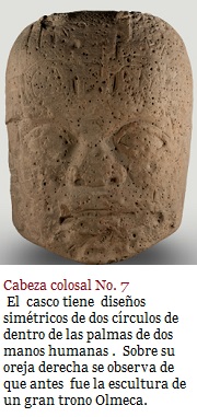 cabeza olmeca numero 7